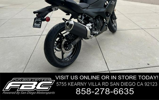 2026 Kawasaki Ninja 500 Metallic Flat Spark Black