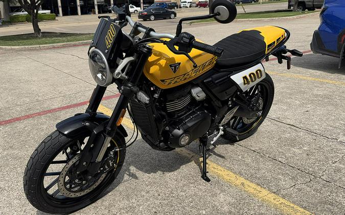 2026 Triumph Tracker 400 Racing Yellow