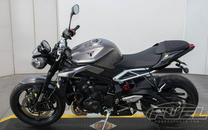 2024 Triumph Street Triple 765 R Silver Ice