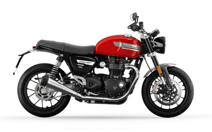 2022 Triumph Speed Twin Red Hopper