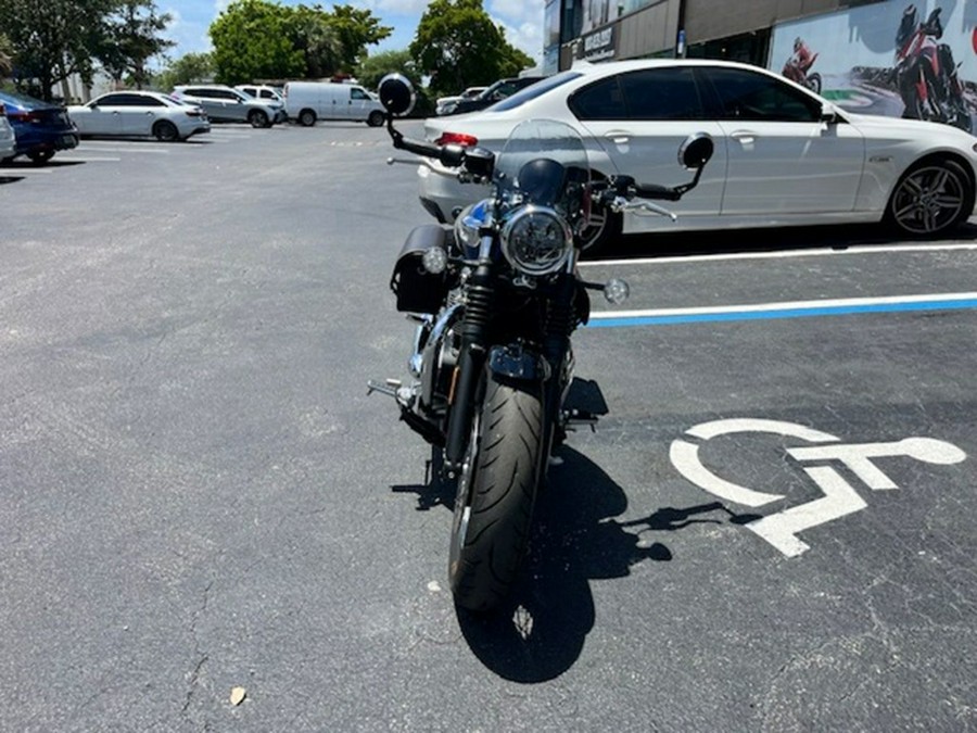 2020 Triumph Bonneville Speedmaster Cobalt BlueJet Black