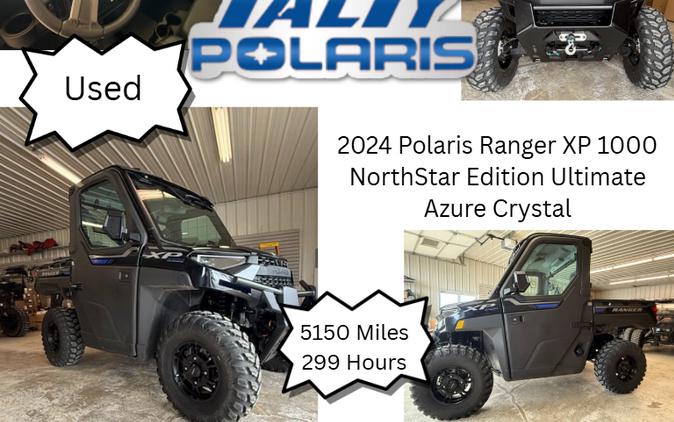 2024 Polaris Ranger XP® 1000 NorthStar Edition Ultimate-Azure Crystal