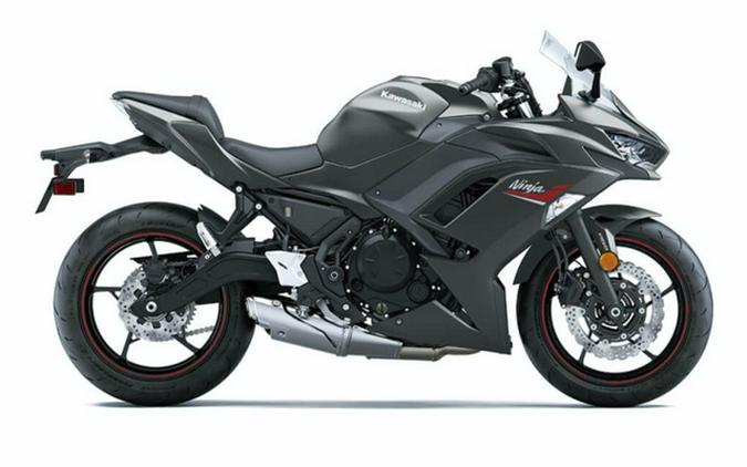 2022 Kawasaki Ninja 650 ABS Metallic Matte Graphenesteel Gray ABS
