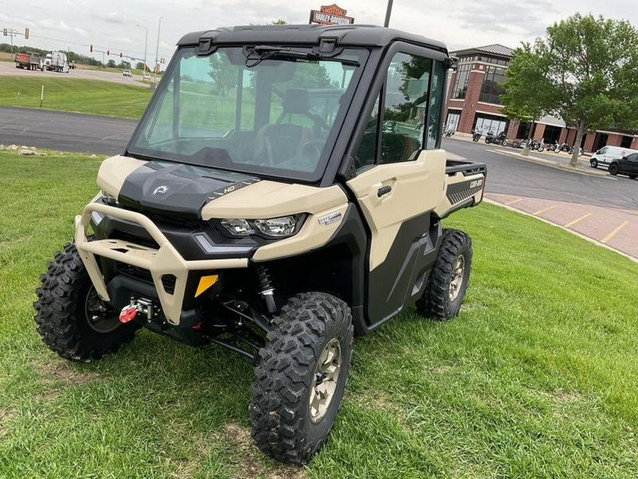 2024 Can-Am® Defender Limited HD10 Desert Tan & Timeless Black