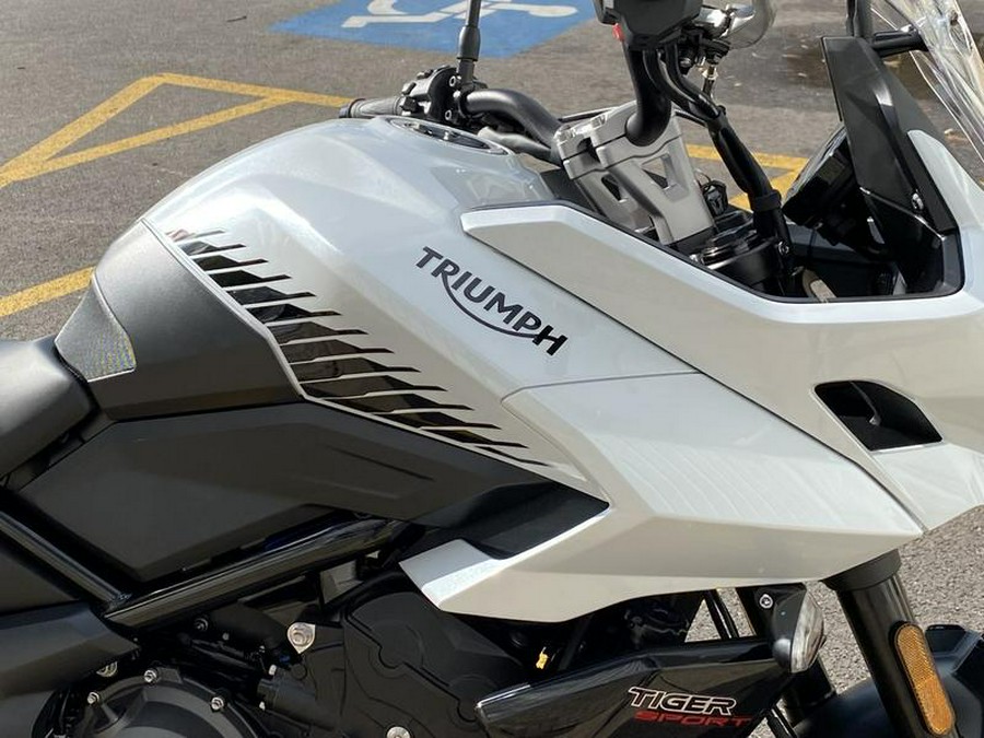 2024 Triumph Tiger Sport 660 Snowdonia White/Jet Black