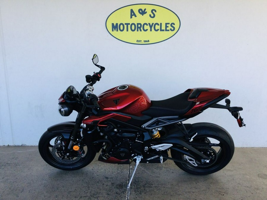 2024 Triumph Street Triple 765 RS Carnival Red