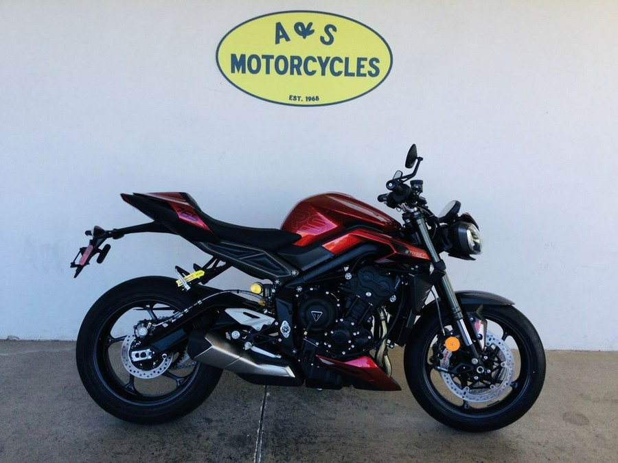 2024 Triumph Street Triple 765 RS Carnival Red