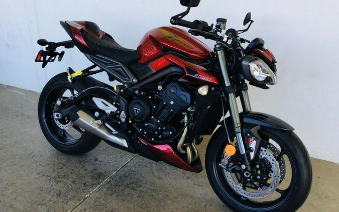 2024 Triumph Street Triple 765 RS Carnival Red