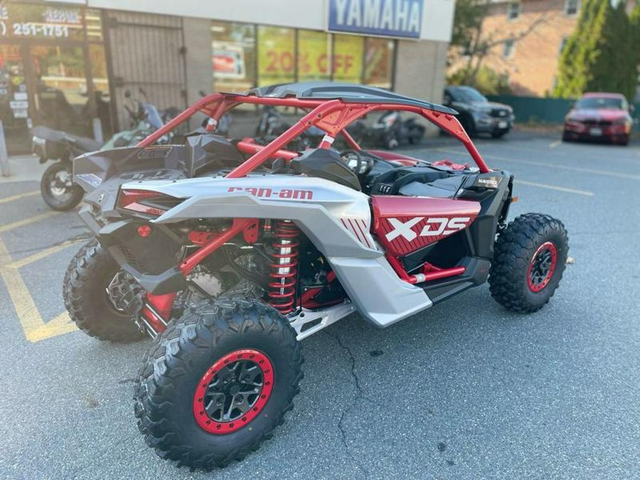 2025 Can-Am® Maverick X3 X DS Turbo RR With Smart-Shox Fiery Red & Hyper Silver