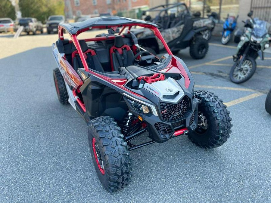 2025 Can-Am® Maverick X3 X DS Turbo RR With Smart-Shox Fiery Red & Hyper Silver