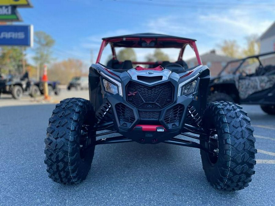 2025 Can-Am® Maverick X3 X DS Turbo RR With Smart-Shox Fiery Red & Hyper Silver