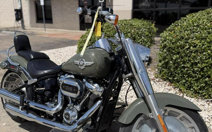 2021 Harley-Davidson Fat Boy 114 Deadwood Green