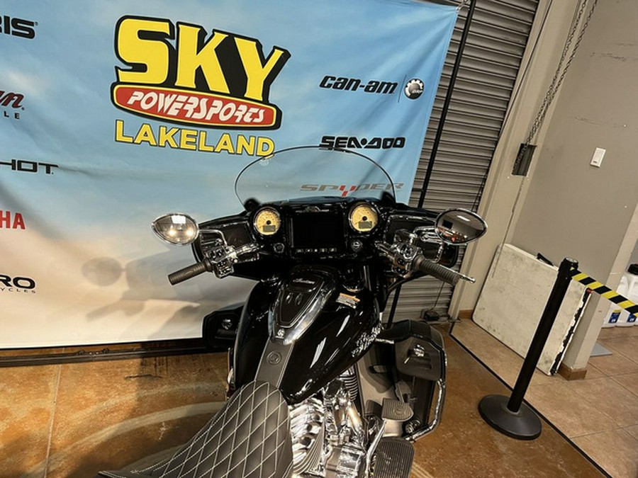 2024 Indian Roadmaster With Powerband Audio Package Black Met