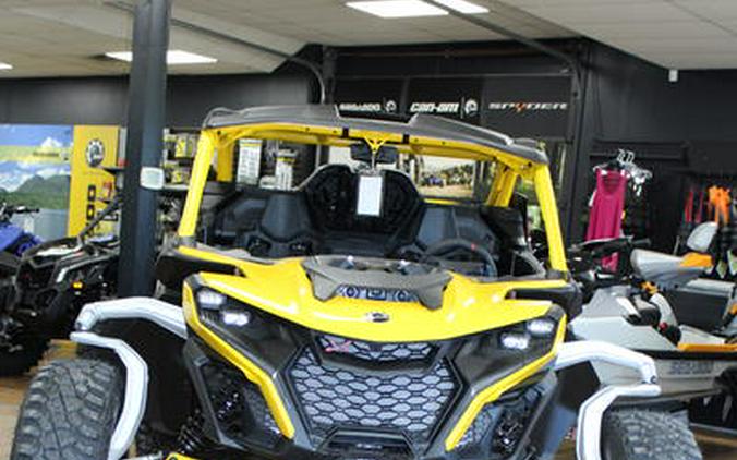 2024 Can-Am® Maverick R X RS Carbon Black & Neo Yellow