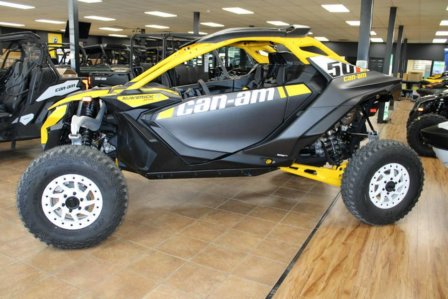 2024 Can-Am® Maverick R X RS Carbon Black & Neo Yellow