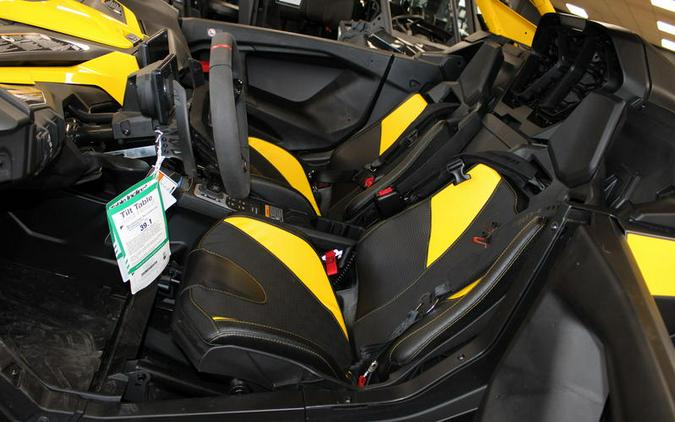 2024 Can-Am® Maverick R X RS Carbon Black & Neo Yellow