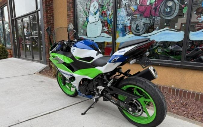 2024 Kawasaki Ninja® 500 SE 40th Anniversary Edition ABS