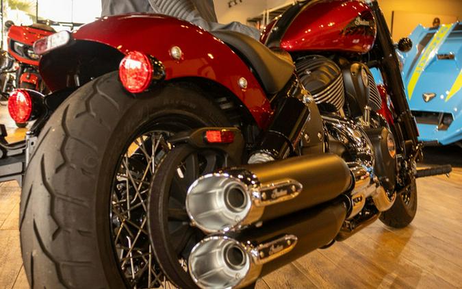 2022 Indian Chief Bobber Ruby Metallic