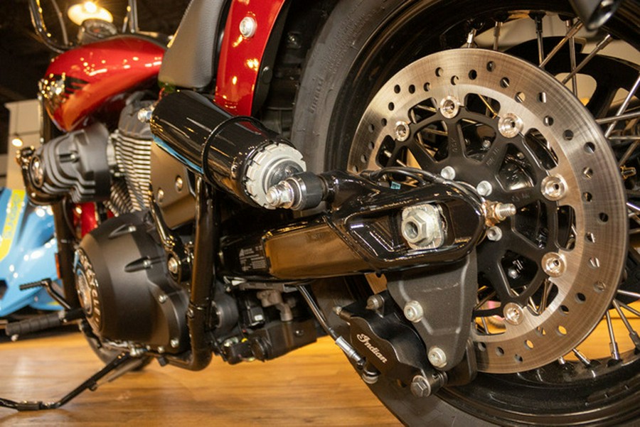 2022 Indian Chief Bobber Ruby Metallic