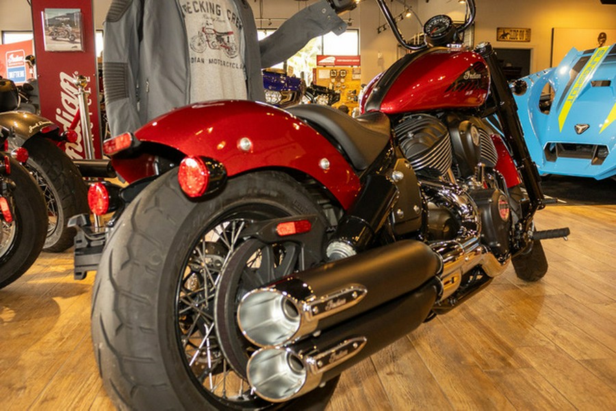 2022 Indian Chief Bobber Ruby Metallic