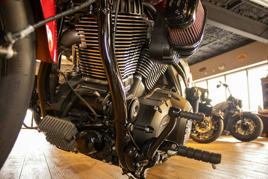 2022 Indian Chief Bobber Ruby Metallic