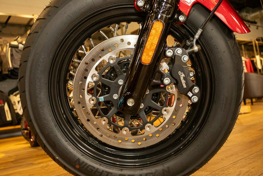 2022 Indian Chief Bobber Ruby Metallic