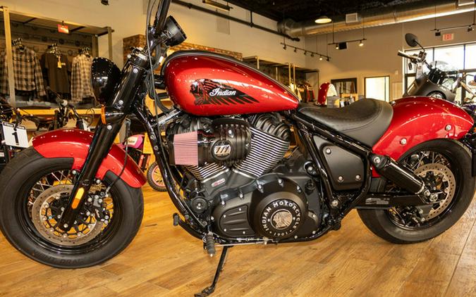 2022 Indian Chief Bobber Ruby Metallic