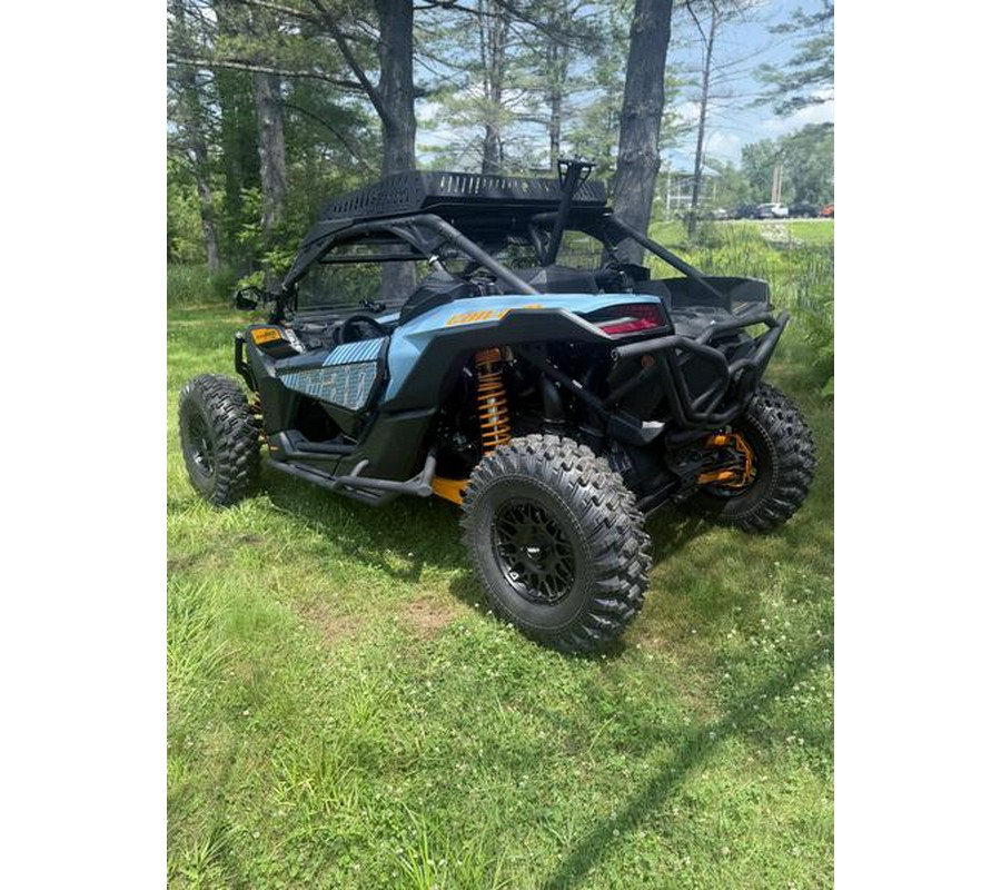 2025 Can-Am® Maverick X3 DS Turbo Scandi Blue & Orange Crush