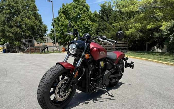 2025 Indian Motorcycle® Scout® Bobber Limited Sunset Red Smoke