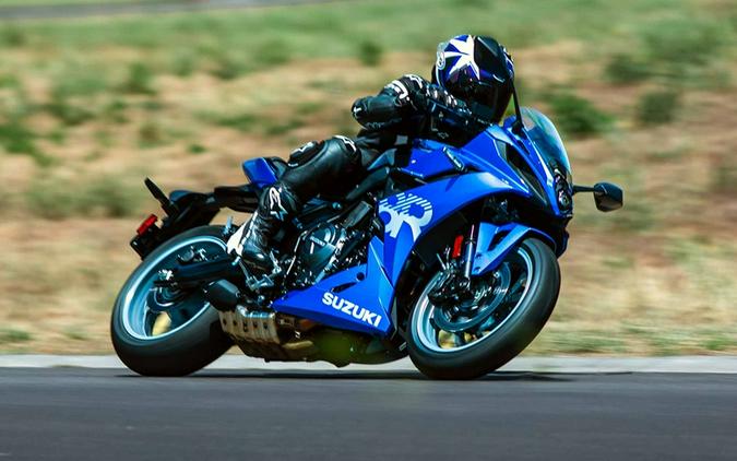 2025 Suzuki GSX-8R Metallic Triton Blue - S7102396