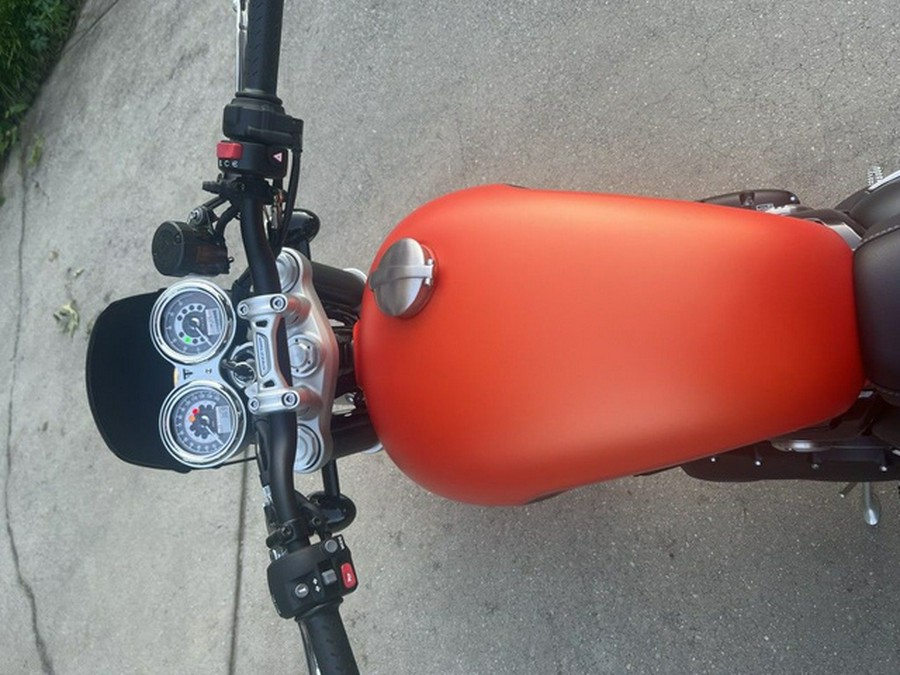 2023 Triumph Speed Twin 1200 Matte Baja Orange