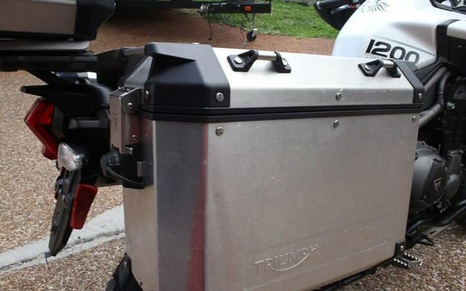 2019 Triumph Tiger 1200 XCA Crystal White