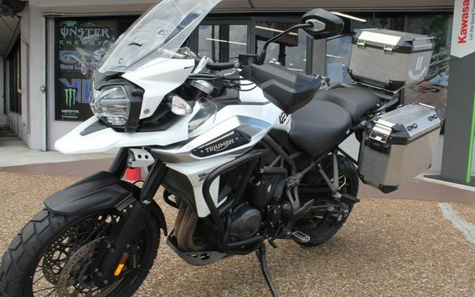 2019 Triumph Tiger 1200 XCA Crystal White