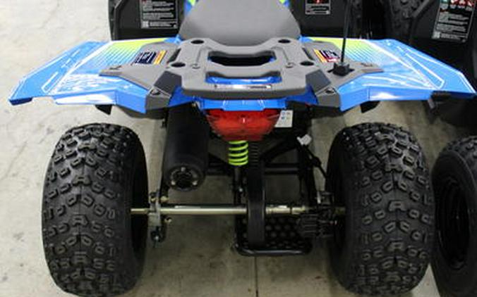 2024 Polaris® ATV-24,OUTLAW 70,BLUE/LIME 70 EFI