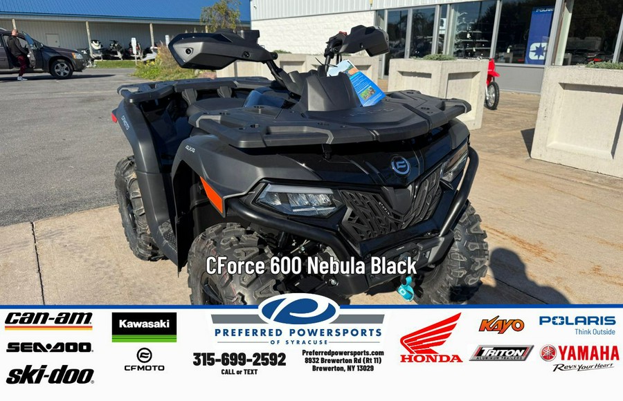 2026 CFMOTO CForce 600 Nebula Black