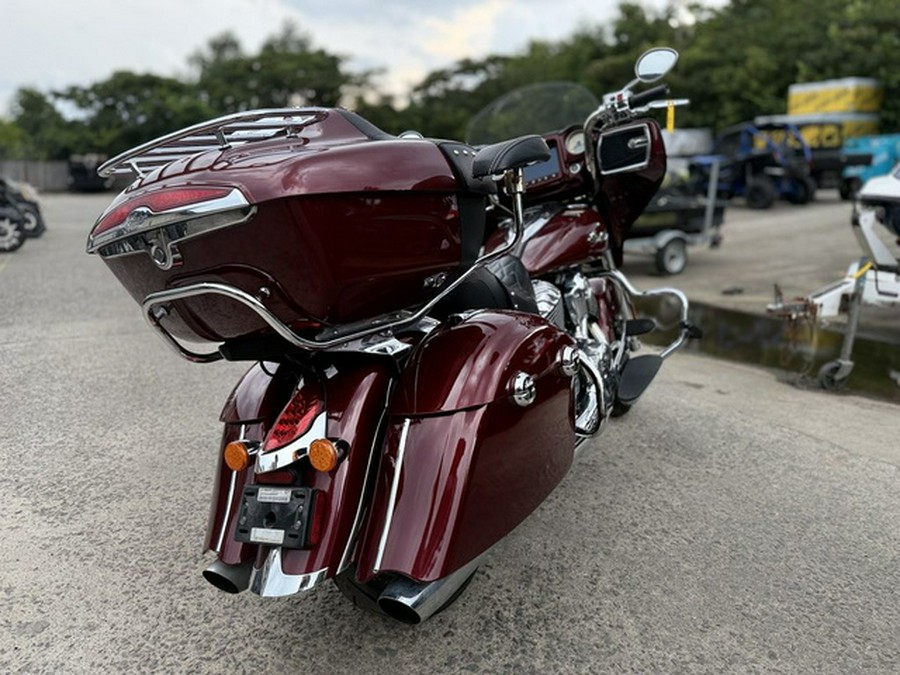 2017 Indian Roadmaster Burgundy Metallic