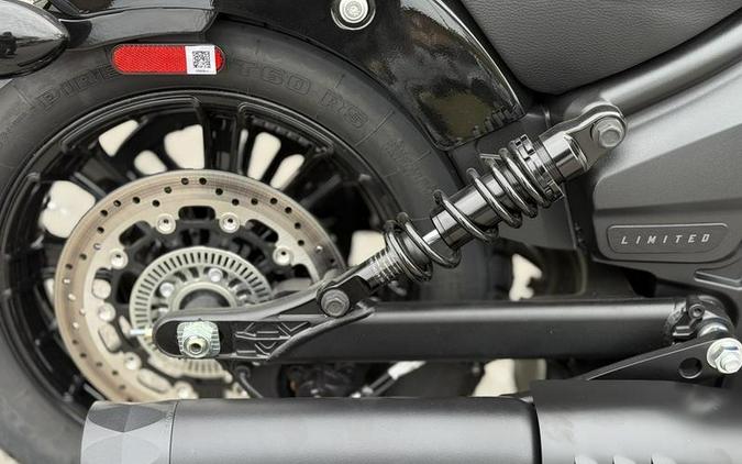 2025 Indian Motorcycle® Scout® Bobber Limited +Tech Black Metallic