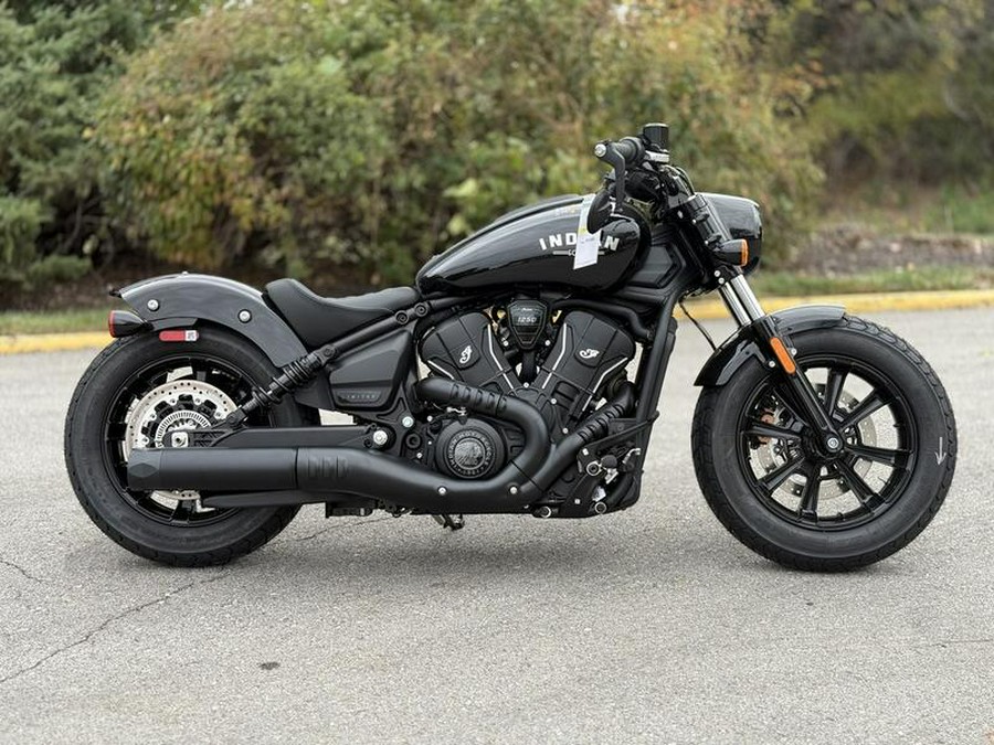2025 Indian Motorcycle® Scout® Bobber Limited +Tech Black Metallic