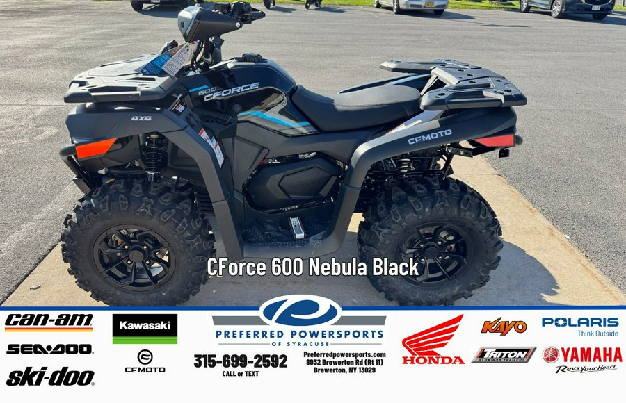 2026 CFMOTO CForce 600 Nebula Black