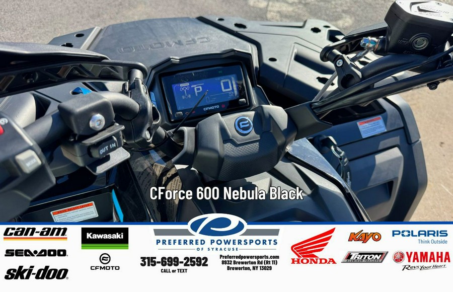 2026 CFMOTO CForce 600 Nebula Black