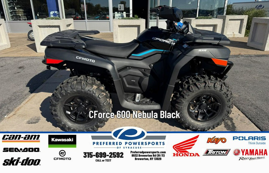 2026 CFMOTO CForce 600 Nebula Black