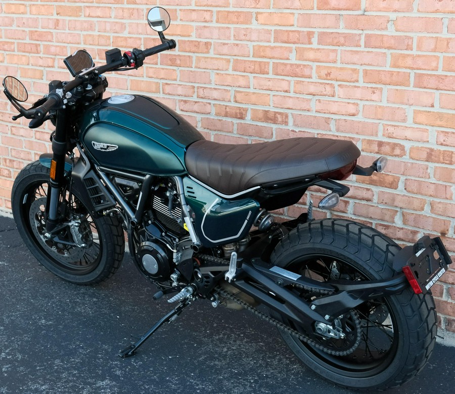 2026 Ducati Scrambler Nightshift Emerald Green
