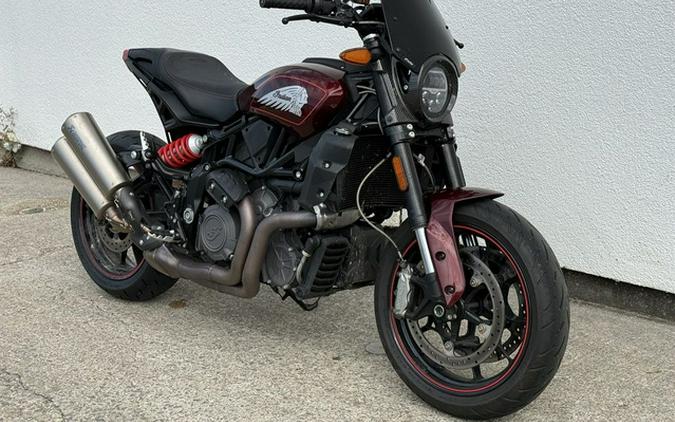 2022 Indian FTR S Maroon Metallic