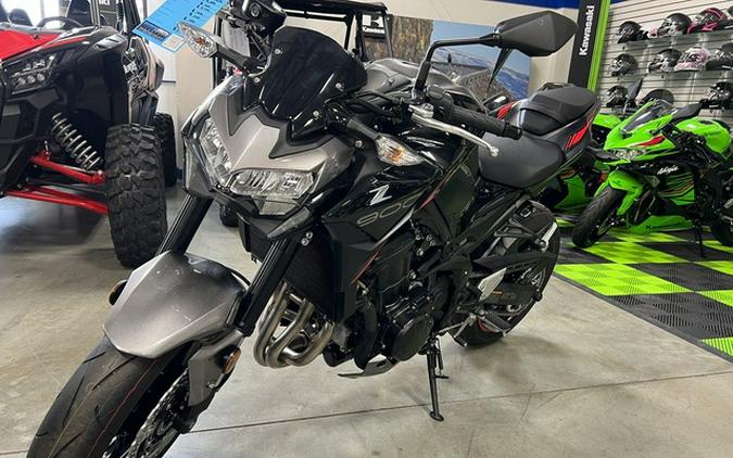 2023 Kawasaki Z900 ABS Metallic Black/Graphite Gray/Flat Black