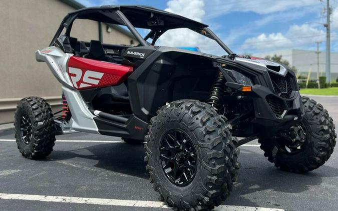 2024 Can-Am Maverick X3 RS Turbo Fiery Red & Hyper Silver