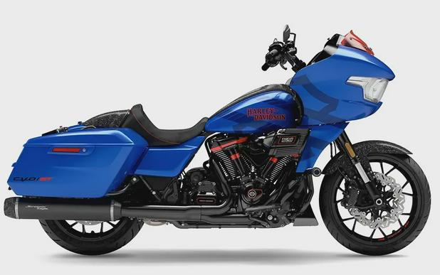 Harley-Davidson® CVO Road Glide ST 2026 FLTRXSTSE 84677611 ELECTRIC COAST W/ PINSTRIPE