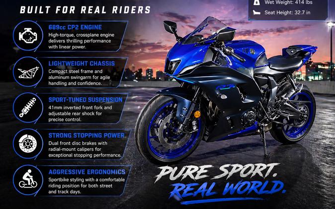 2023 YAMAHA YZFR7 - F006029