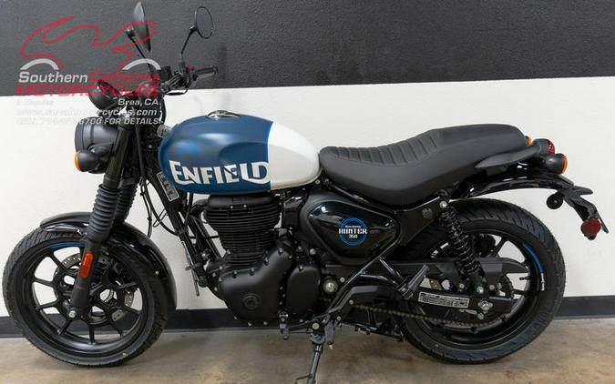 2023 Royal Enfield Hunter 350 Rebel Blue