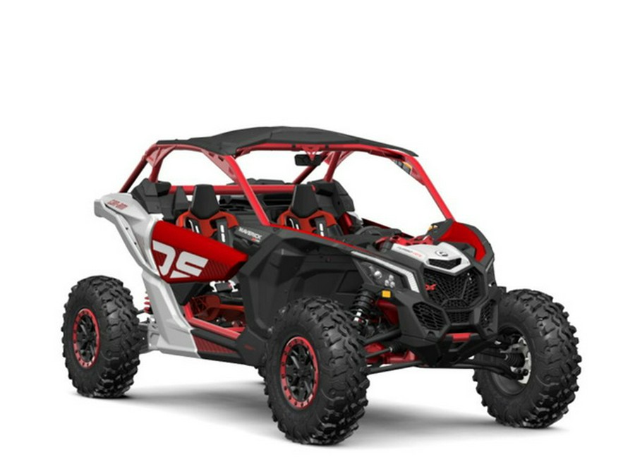 2024 Can-Am Maverick X3 X Ds Turbo RR Fiery Red & Hyper Silver