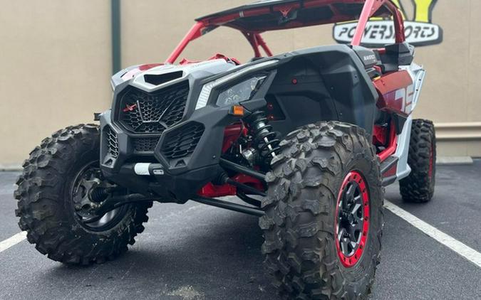 2024 Can-Am Maverick X3 X Ds Turbo RR Fiery Red & Hyper Silver